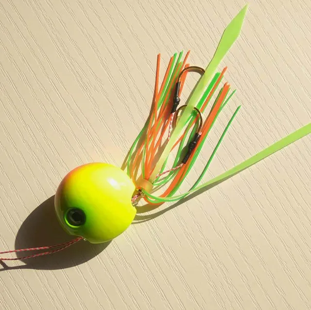 Buy 5color 40g/60g80g/100g120g/Metal Slider Snapper/Sea bream Jig head with