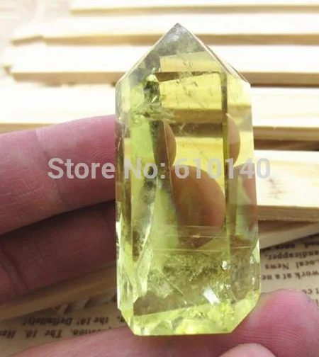 

free shipping Brazilian natural citrine stone pillars original ornaments Lucky