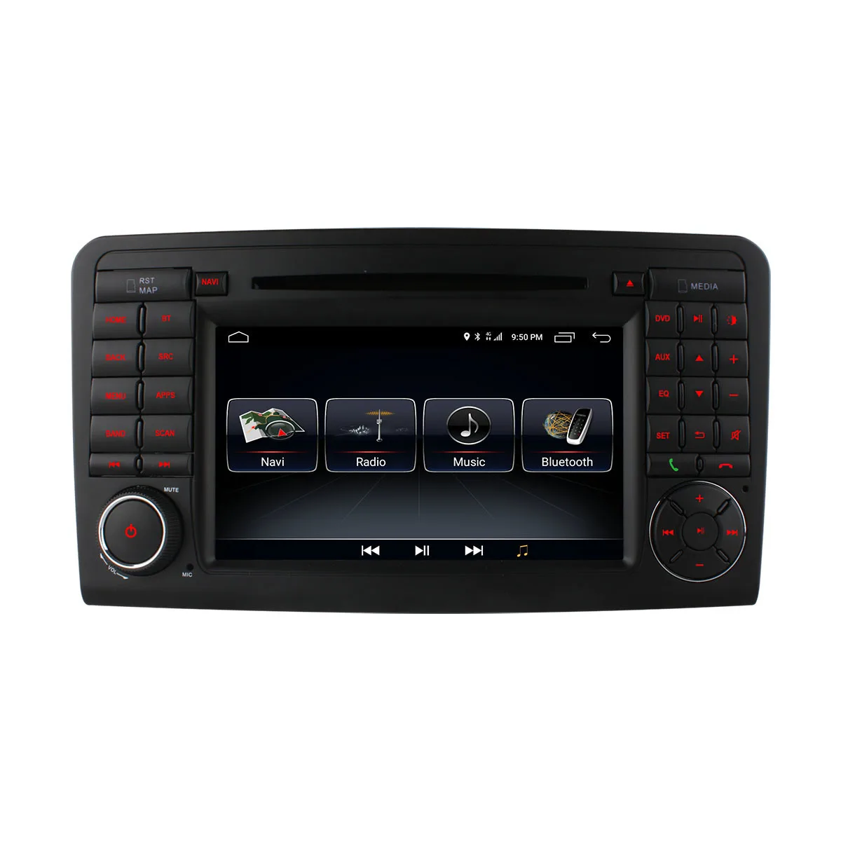 For Benz Original UI Для Mercedes Bnez класс GL ML W164 X164 ML350 ML450 GL320 GL450 MB Автомобильный мультимедийный плеер Android блок gps навигатор Авто Радио - Цвет: For Benz Original UI