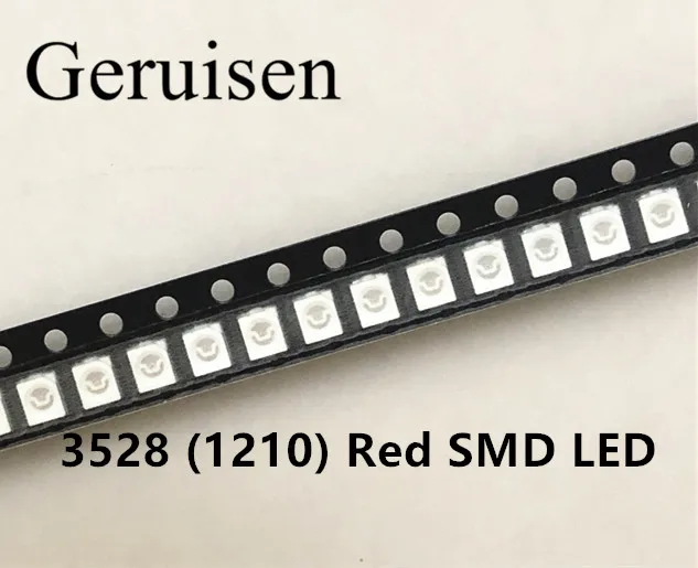 3528/1210 Красный Smd Plcc 2 ультра яркие светоизлучающие диоды светодиод 2015