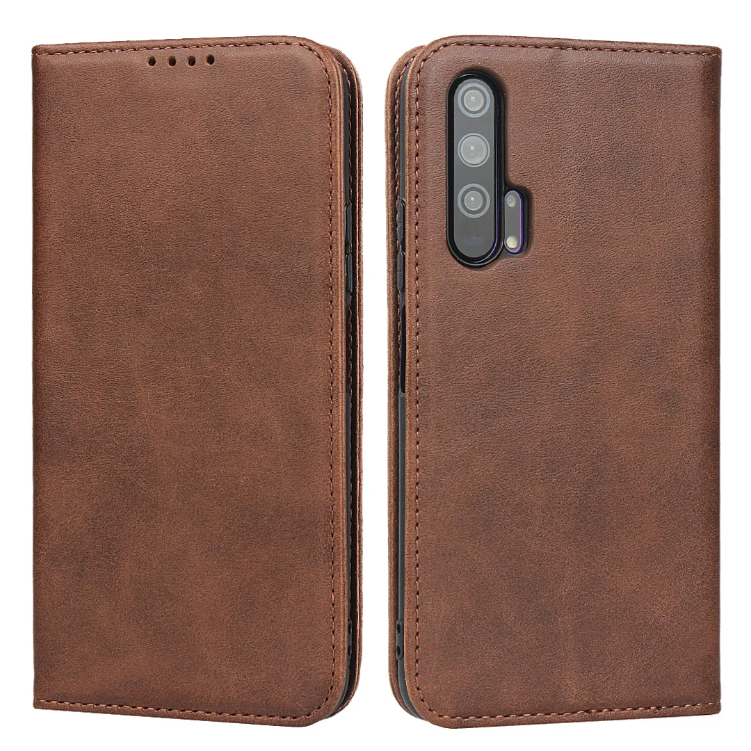 Capa de Couro para Huawei Honor 20 Capa Dobrável com Suporte para Cartão Estojo de Atração Magnética Capa para Huawei Honor 20 Pro Honor 20 Estojos dobráveis 10 Capa de couro para huawei honor 20,
