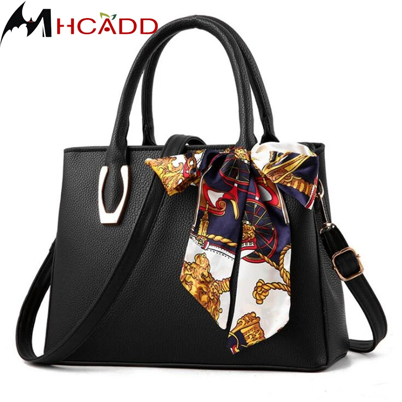 

MHCADD New Bolsas Femininas Fashion Designer Handbags For Women Crossbody Bags Leather Tote Hand Black Female Shoulder Bag