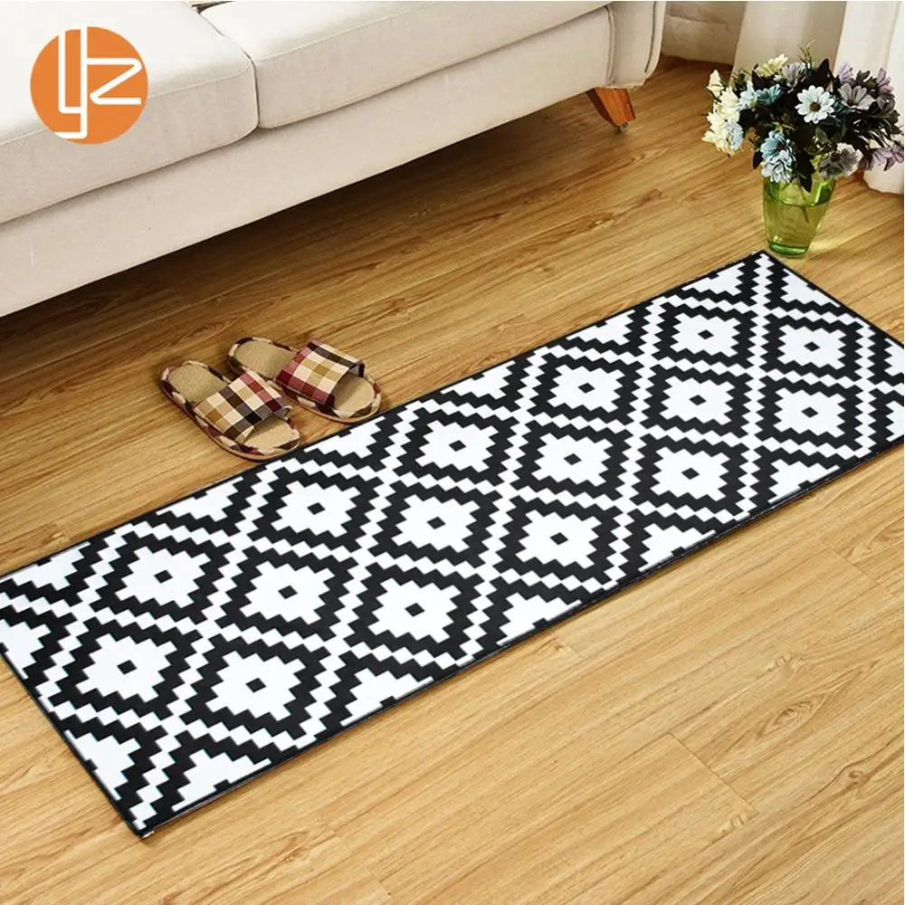 

Yazi Long Kitchen Mat Bath Carpet Floor Mat Home Entrance Doormat Bedroom Living Room Floor Mats Modern Kitchen Rug