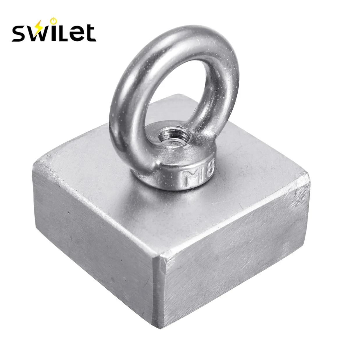 

SWILET 1 pcs Block 50x50x25MM Super Strong N52 High Quality Rare Earth Neo Magnet Neodymium Powerful Permanent Magnetic
