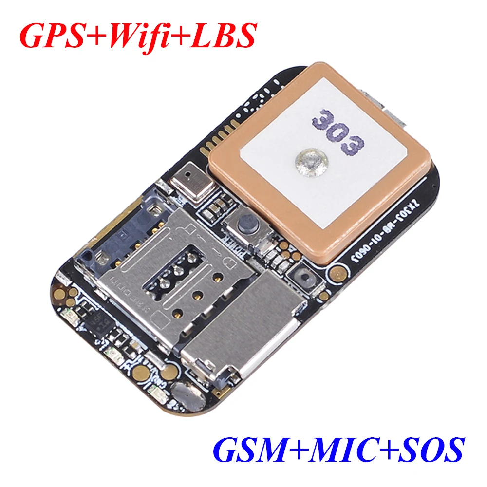 Topin 365GPS ZX303 GSM GPRS Wifi микро GPS чип слежения забор SOS мини устройство PCB для