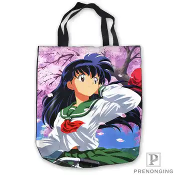 

Custom Canvas inuyasha-kagomeTote Shoulder Shopping Bag Casual Beach HandBag Daily Use Casual Traveling Beach Bags #180713-06-12