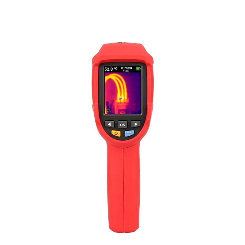 

UNI T UTi80 Thermal Imaging Camera Infrared Thermometer Imager -30C to 400C Degree 4800 pixels High Resolution Color Screen