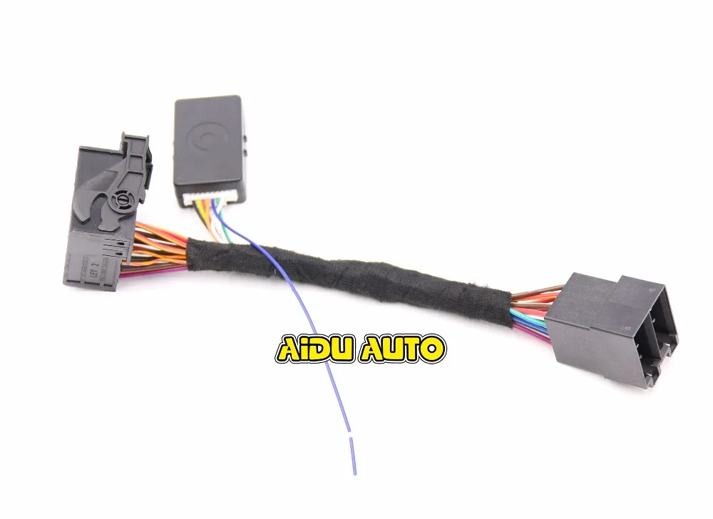 RCD330 Plus Plug& Play ISO Quadlock Кабель-адаптер с декодером CANBUS симулятор для VW Golf VI Jetta 5 6 MK5 MK6 Passat B6 Polo