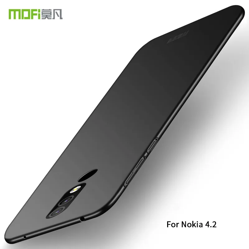Чехол для Nokia 4 2 MOFi бренд класса люкс 360 чехлы на все тело жесткий с узором Мороз PC
