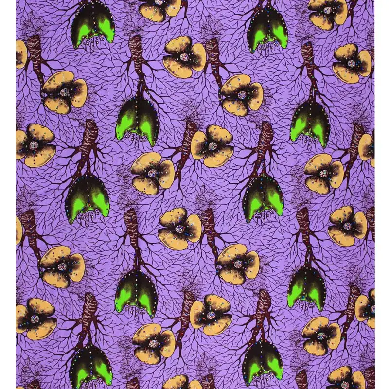 

hot sale african clothing 100%cotton hollandais wax fabrics W-F00696