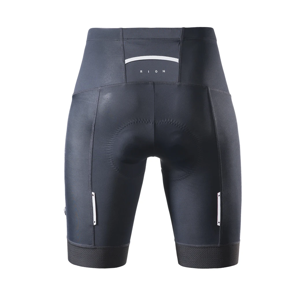 RION Men Cycling Shorts Bicycle Black MTB Mountain Bike Road Downhill Bike Sport Licra Bermuda Ciclismo Designs Tour Men Shorts