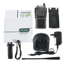 2pcs BaoFeng UV-8D walkie talkie 8V8D Portable PTT radio UV8D CB radio Transceiver Standared Battery 2800mAh two way radio
