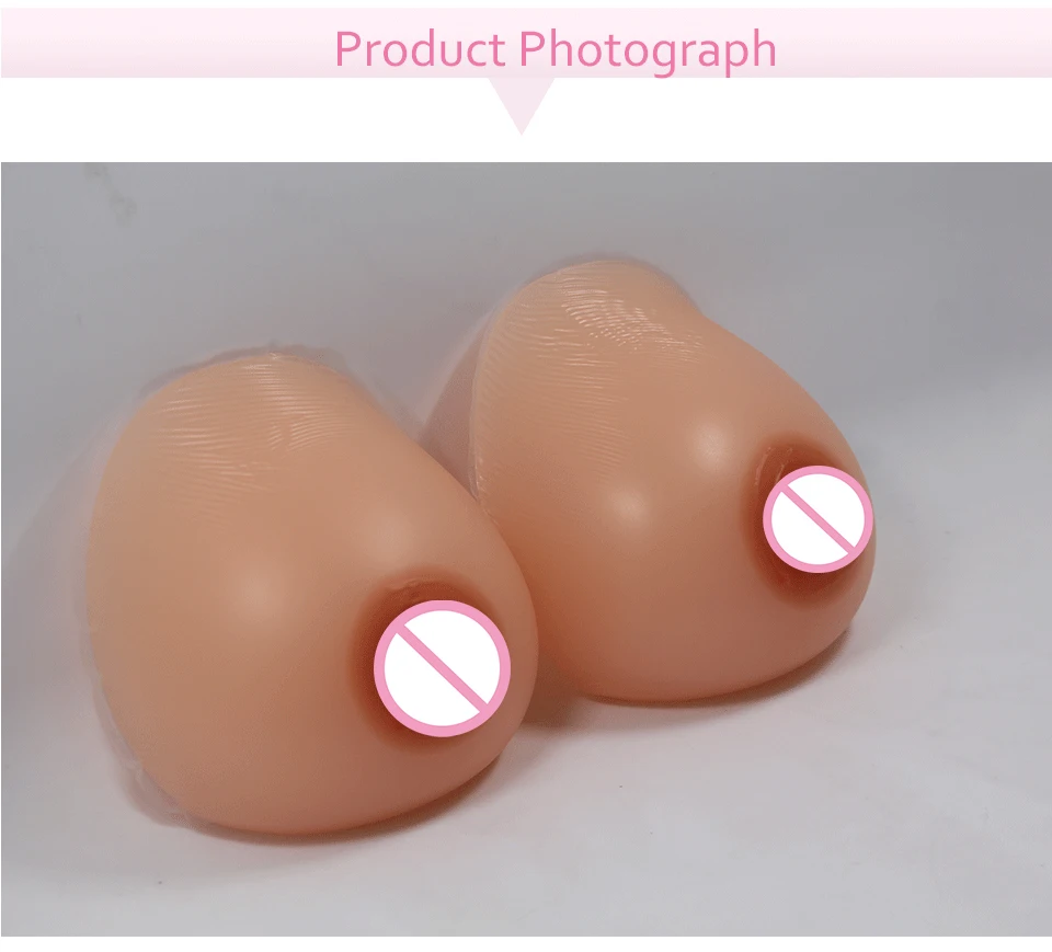 Komaynaly Silicone Fake Breast Water Drop Mastectomy Prosthesis Enhancers Forms (9)