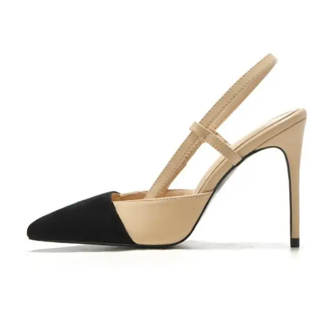 

Hot Selling Mixed Colors Pointed Toe High Heel Shoe 2018 Sexy Pointed Toe Woman Pumps Cutouts Gladiator Heels Shoe