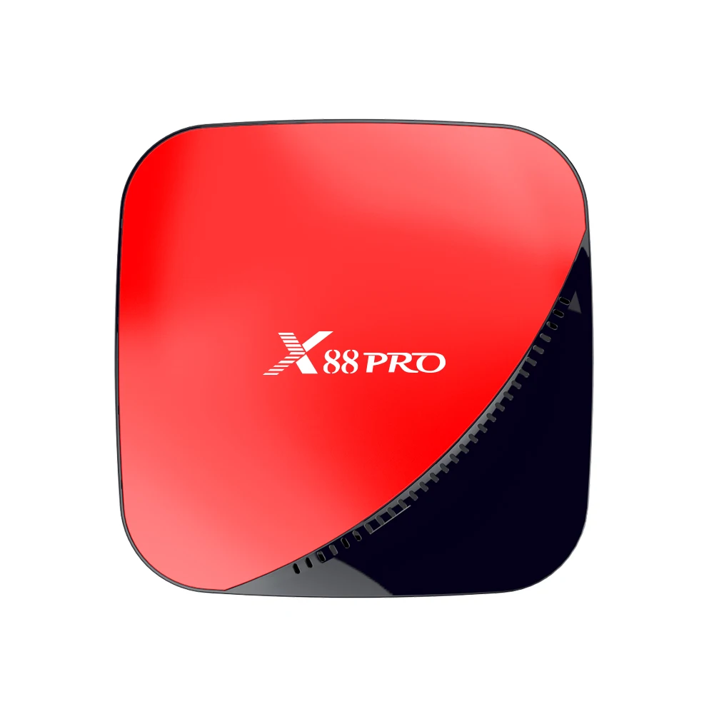 X88 PRO Smart ТВ коробка Android 9 0 4 GB 64 с двумя камерами процессор Rockchip RK3318 Quad core WI-FI H.264 K Гб