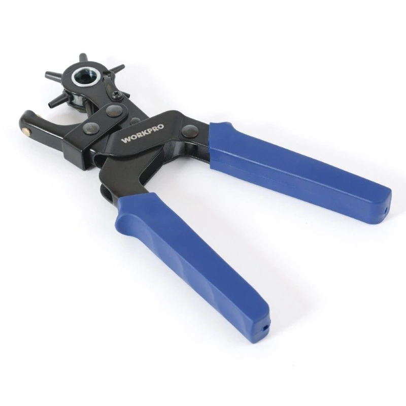 WORKPRO W031063 дыропробивные плоскогубцы ремонт часов дыропробивное устройство для часов полоса карты бумажный перфоратор