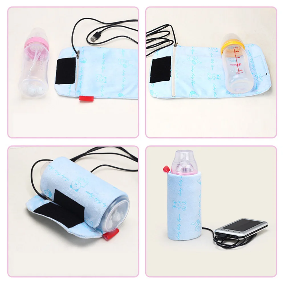 USB грелка для детских бутылочек портативная дорожная грелка для молока бутылочка для кормления с подогревом термостат