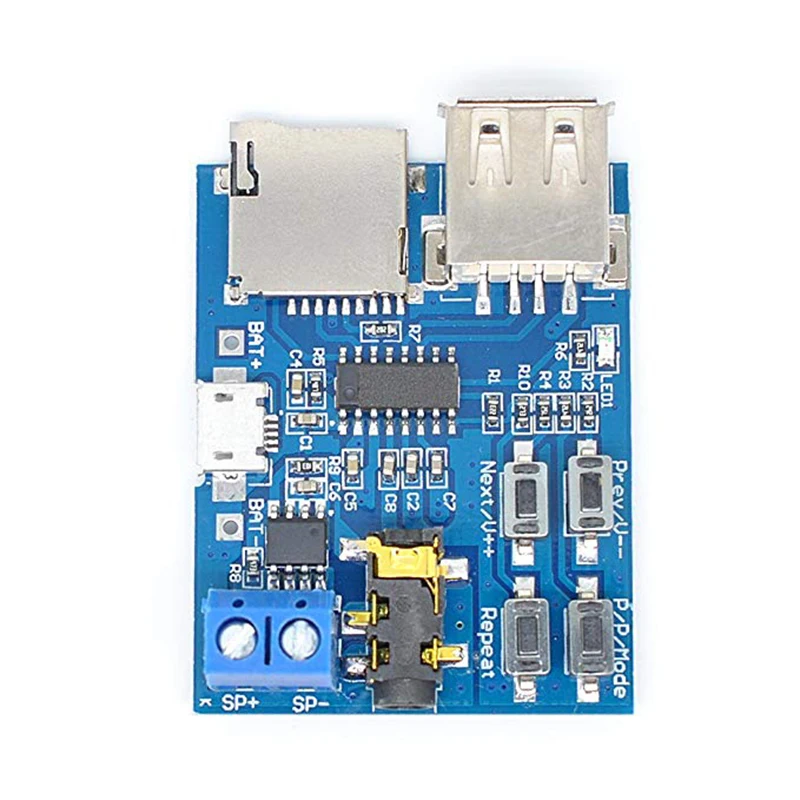 mp3 format decoder board module amplifier decoding (2)