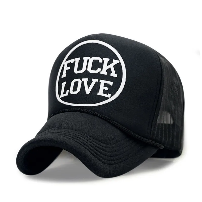 Летние солнцезащитные шляпы для взрослых, мужские крутые хип-хоп панк-рок кепки для грузовиков, женская модная сетчатая бейсболка s - Цвет: A43