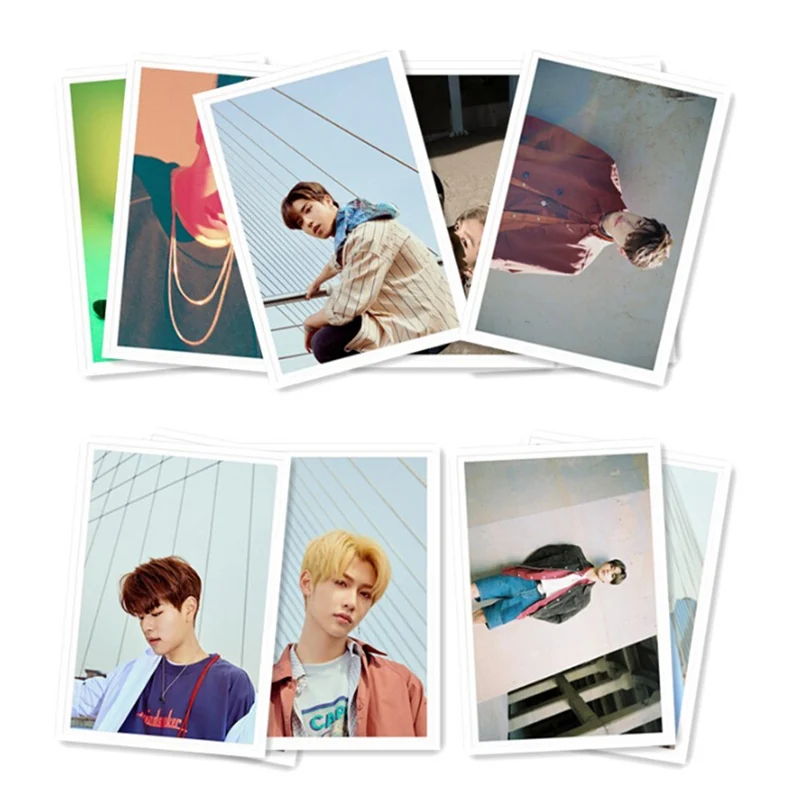 40 шт./компл. Новые K-pop STRAY KIDS Lomo карты самодельные бумажные фото карты для фанатов коллекция подарок
