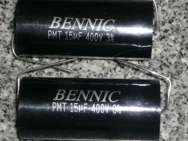 

[SA]BENNIC PMT series of audio AUdIO 15UF 400V 3% copper foot--10pcs/lot