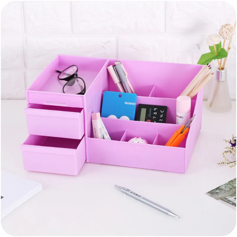 Jewelly صندوق تخزين es العملي انفصال DIY رشاقته البلاستيك مخزن للمكياج مربع والمجوهرات منظم أدوات التجميل درج تخزين Jewelly صندوق تخزين es العملي انفصال DIY رشاقته البلاستيك مخزن للمكياج مربع والمجوهرات منظم أدوات التجميل درج تخزين