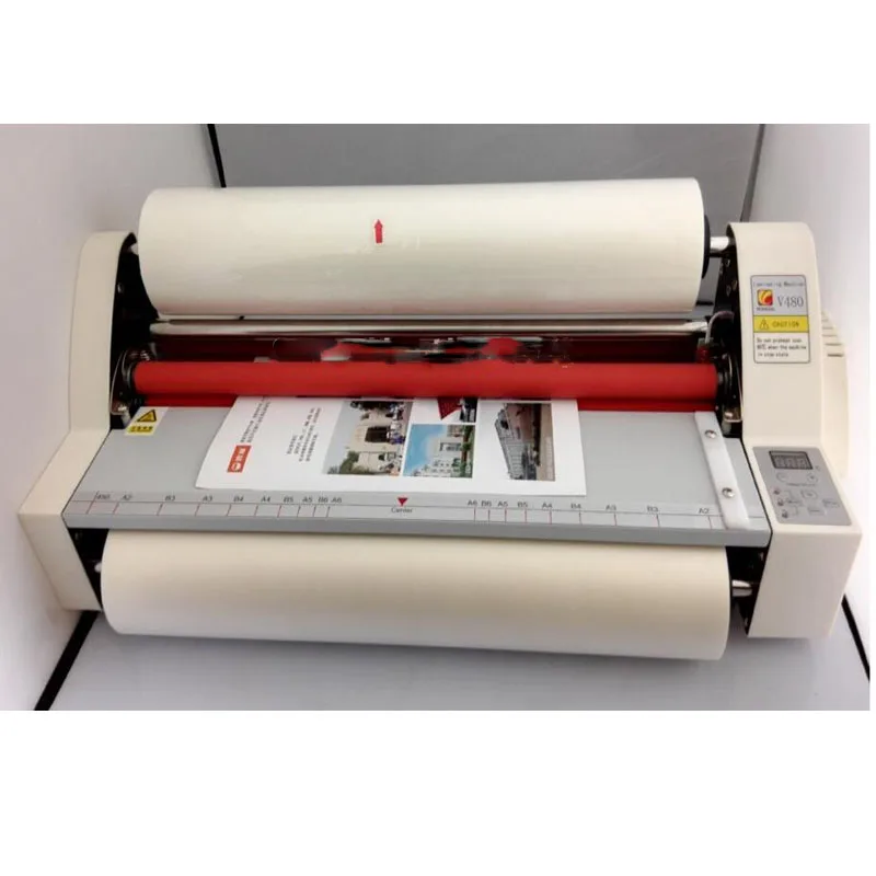 17.5" v480 paper laminating machine,students card,worker card,office
