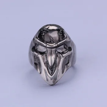 

Game OW Over Watch Reaper Mask Ring Unisex Zinc Alloy Rings Fashion Souvenir Gift Cosplay Rings Christmas Halloween Party Gift