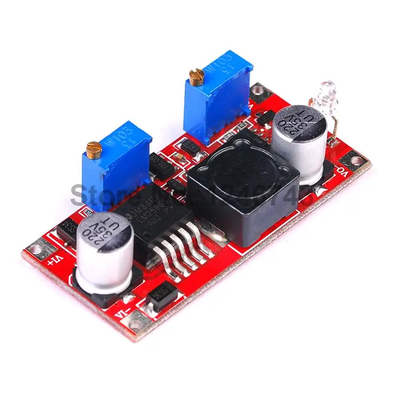 

1PCS Constant Current Constant Voltage Step-down Module LED Driver Lithium-ion Battery Charging Input 7-35V Output 1.3-30V