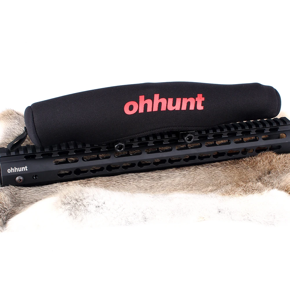 ohhunt Hunting Scope Covers Simple Durable Elastic Neoprene Waterproof Protector Tactical Riflescope Cover Accessories (3)