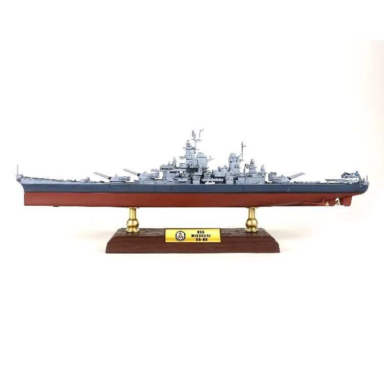 FOV 1/700 масштаб военная модель игрушки USS Missouri BB-63 линкор литой металлический военный корабль модель игрушки для коллекции, подарок, украшения