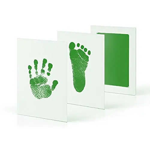 Отпечаток отпечатка Комплект Детская штемпельная подушка хранения Memento чернил новорожденных Фото наборы винтов Детские сувенир ящик Inkless