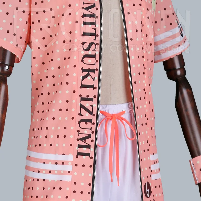 IDOLiSH7 Let's SUMMER Mitsuki Izumi Косплей Костюм NATSU Shiyouze! Cosplayonsen всех размеров
