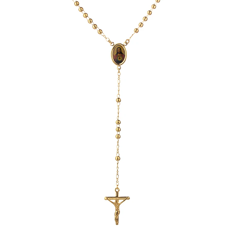 

Fashion cross pendant necklace gold-color necklace fashion jewelry Free shipping(2N18K-04)