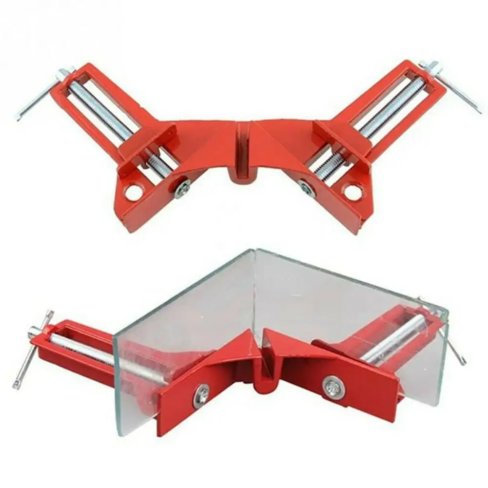 90 Degree Right Angle Clamp DIY Corner Clamps Quick Fixed Glass Wood Picture Frame Woodwork Right Angle