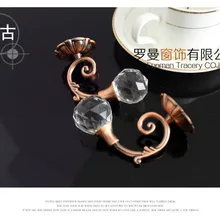 Магнитный кристаллик для занавесок кисточки для занавески крюк Army Ou Горячая Заколка-аксессуар из особого кварцевого стекла-серебряные Луны