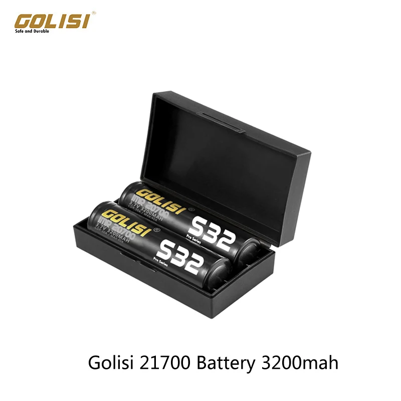 2pcs/4pcs/6pcs Golisi S32 20700 Battery 3200mah 30A CDR, Max 40A/ 3.7V 20700 cell for 20700 electronic Cigarettes Mod 2pcs/4pcs/6pcs Golisi S32 20700 Battery 3200mah 30A CDR, Max 40A/ 3.7V 20700 cell for 20700 electronic Cigarettes Mod
