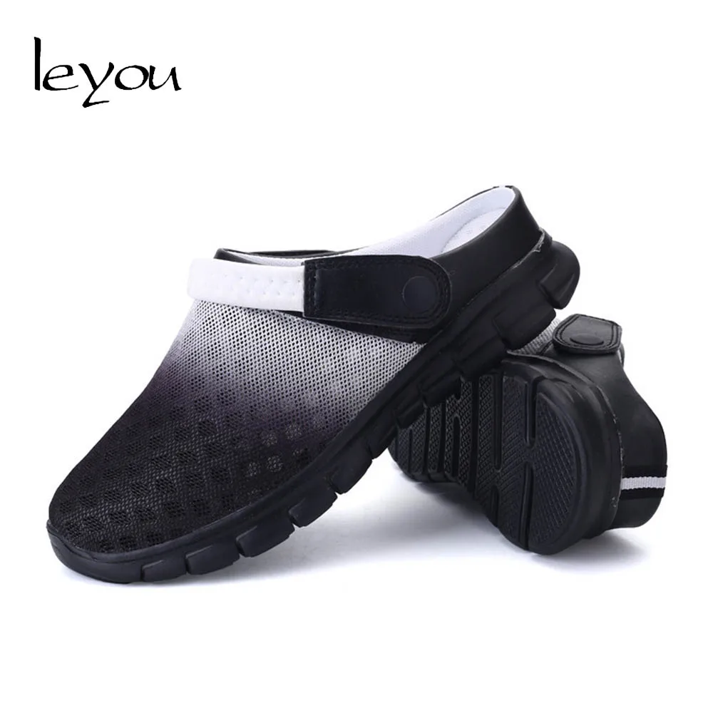 mesh beach slippers