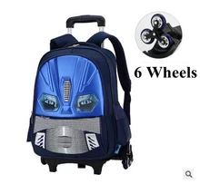 Children School Trolley Bag Kids Wheeled Backpacks kids Rolling Backpack Bag for School Travel trolley luggage bags On wheels