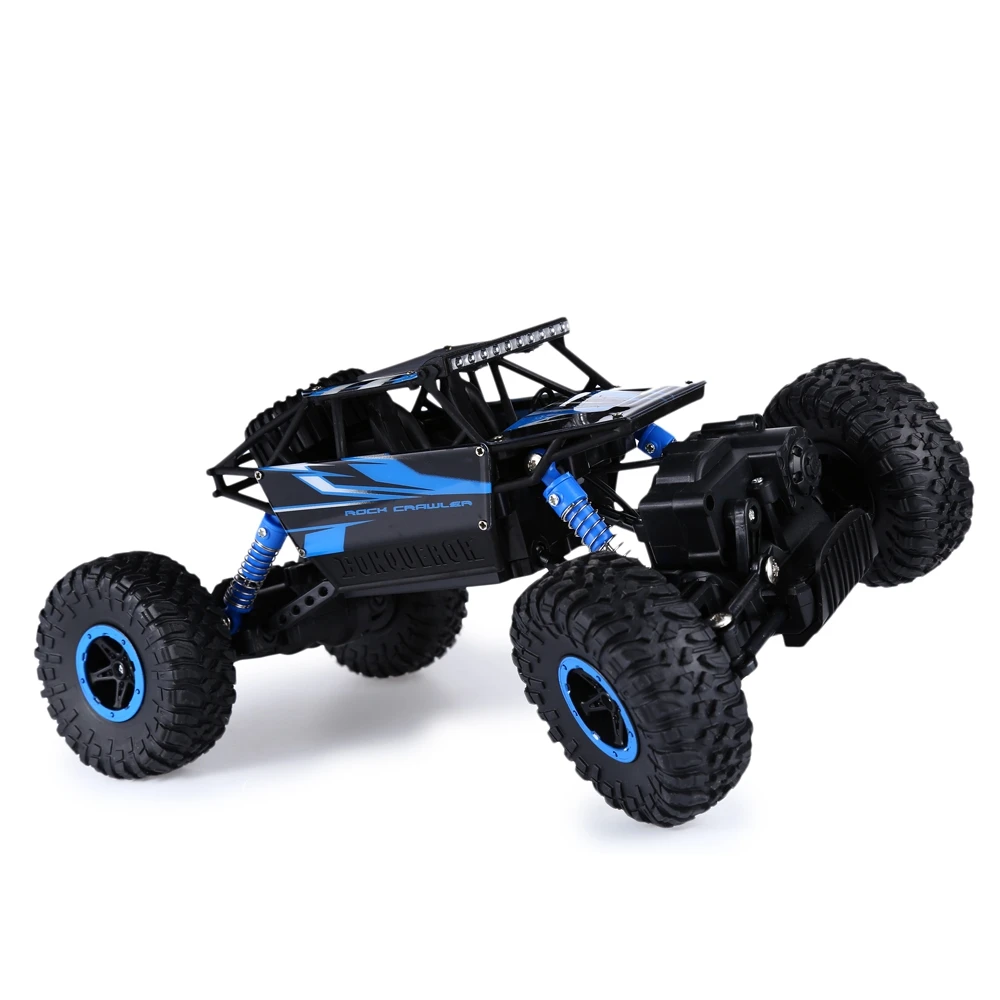 RC Car 112 4WD Rock Crawlers 4x4 Driving Car Double Motors Drive Bigfoot Car Remote Control Car Model Off-Road Vehicle Toy (2)