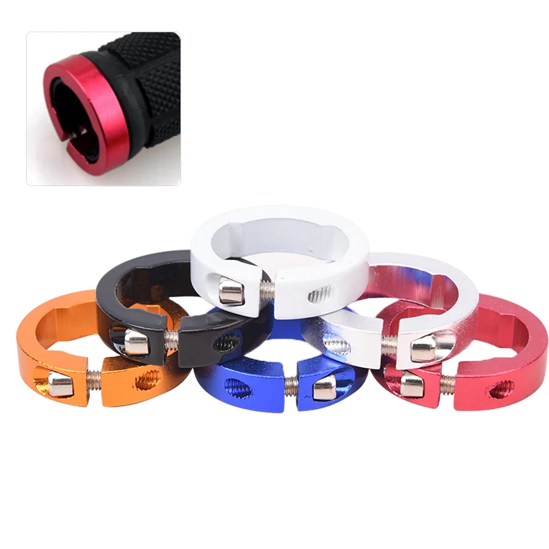 

Bicycle Grips Ring 8mm Aluminum Alloy End Lock Rings MTB Handlebar Bike Parts