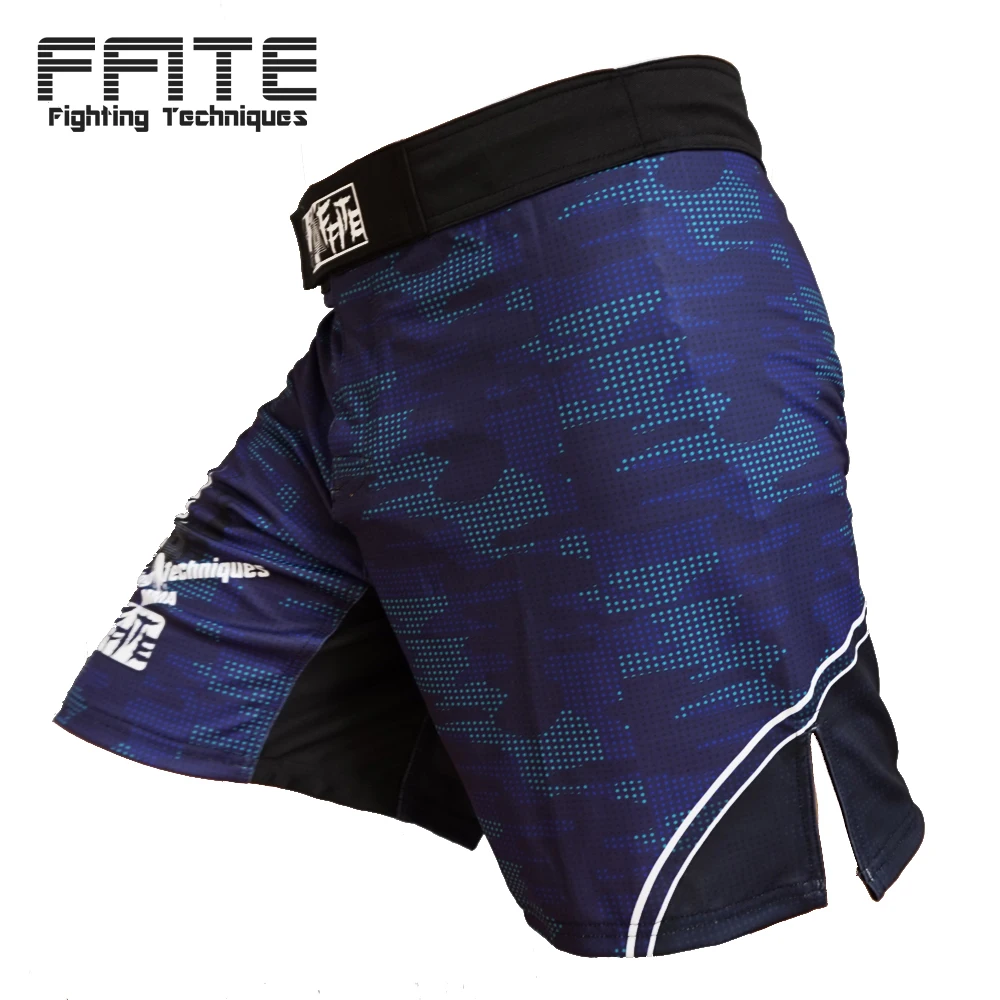 Мужские боксерские трусы MMA шорты для борьбы с напылением короткие полиэфирные