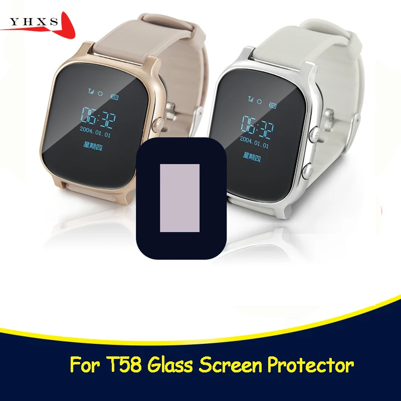  Glass Screen for Q50 Baby Kids Child elder Smart Watch Q50 T58 Y3 Smartwatch Glass Screen Protector - 32854844227