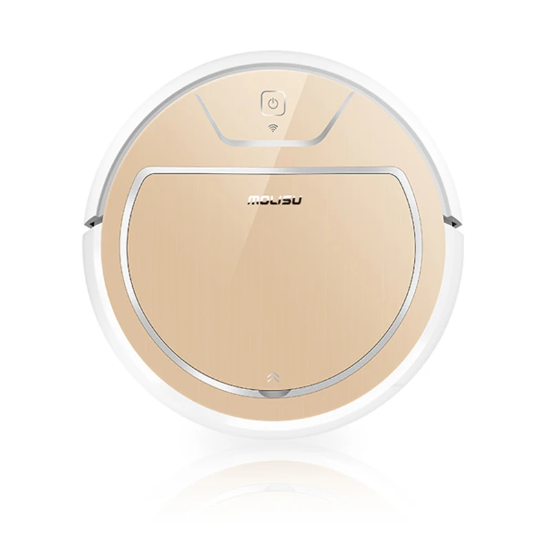 Luxurious gold Робот пылесос wifi Интеллектуальная навигация всасывание развертки Домашний Беспроводной умный пылесос для домашних животных волос аспиратор odkurza - Цвет: Luxurious gold