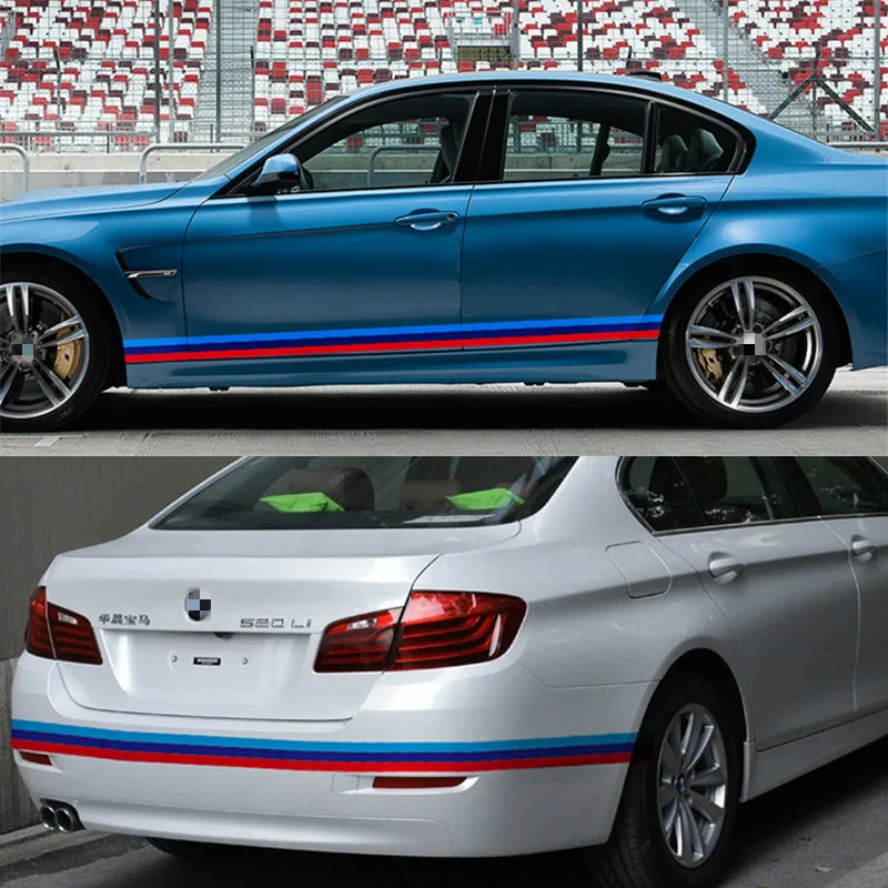 Стайлинга автомобилей стикеры декоративные для тела BMW E36 E39 E46 E53 E60 E61 E64 E70 E71 E85 E87 E90
