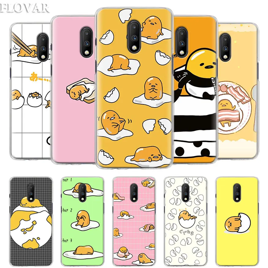 

lovely gudetama lazy egg Phone Case for Oneplus 7 7 Pro 6 5T 6T Hard Case Cover for Oneplus 7 7 Pro Case Coque