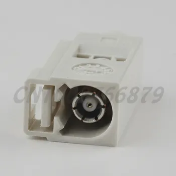 

RF electrical Fakra B crimp Jack connector white /9001 Radio With Phantom for RG316 RG174 LMR100 cable