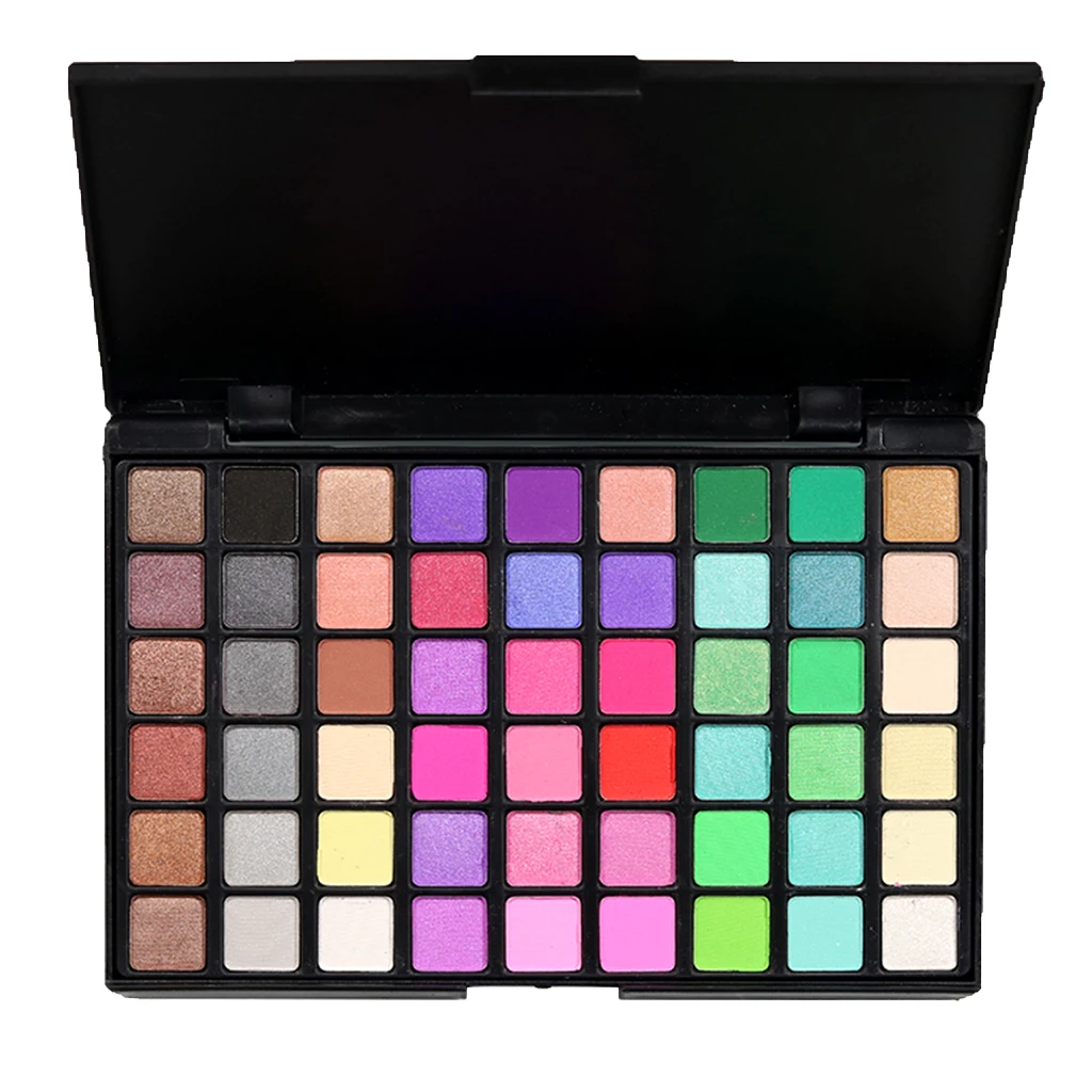 54 Colors Pro Natural Shiny Shimmer Matte Eyeshadow Palette Smoky Eyes Makeup Cosmetic Set