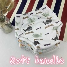 1 cotton baby nappies reusable diaper washable cloth diaper baby child baby cotton training pants underwear