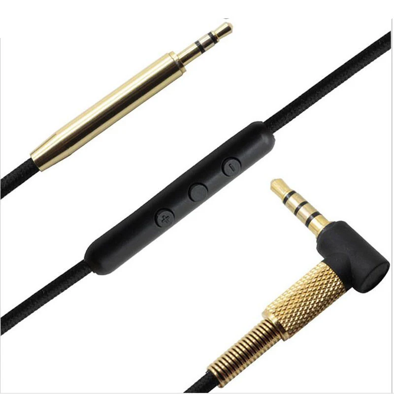 

Replacement Audio Cable for Bose QC25 OE2 SoundTrue QC35 Headphones with Mic Remote Volume Control for IPhone Android IOS